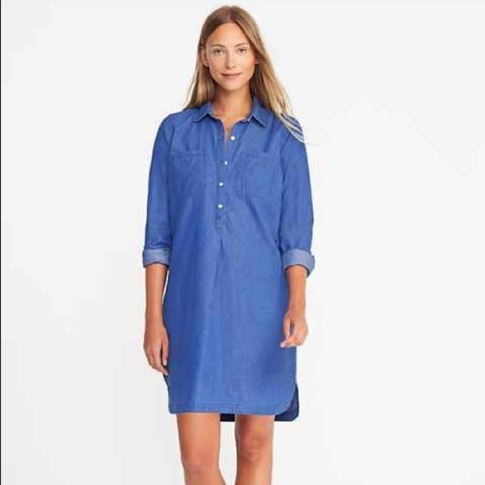 Old Navy Denim Shirtdress